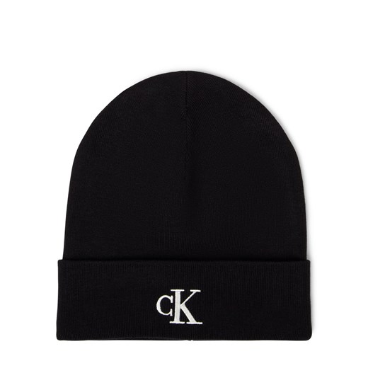 Calvin Klein Czapka damska Kobiety czarny jednolity ze sklepu vangraaf w kategorii Czapki zimowe damskie - zdjęcie 185664446