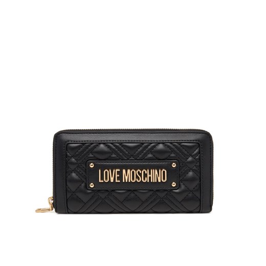 Duży Portfel Damski LOVE MOSCHINO JC5600PP0NLA0000 Czarny ze sklepu eobuwie.pl w kategorii Portfele damskie - zdjęcie 185665205