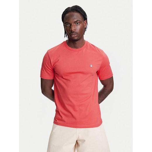 United Colors Of Benetton T-Shirt 3MI5J1AF7 Czerwony Regular Fit ze sklepu MODIVO w kategorii T-shirty męskie - zdjęcie 185665679