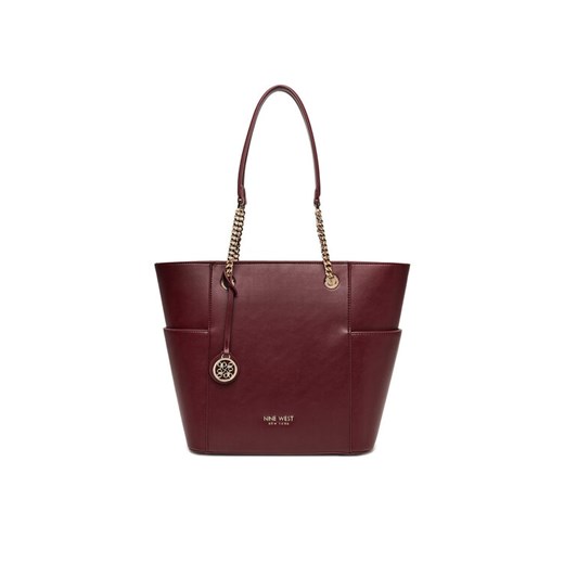 Nine West Torebka CEO-NEBRASKA-LDA8208 Bordowy ze sklepu MODIVO w kategorii Torby Shopper bag - zdjęcie 185665736