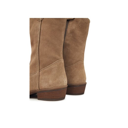 Kowbojki Tommy Hilfiger T3A6-34041-1429691 Brązowy Tommy Hilfiger 35 eobuwie.pl