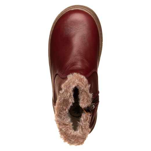 El Naturalista Skórzane botki zimowe w kolorze ciemnoczerwonym 34 promocyjna cena Limango Polska