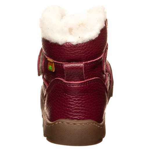 El Naturalista Skórzane botki zimowe w kolorze ciemnoczerwonym do chodzenia na 26 Limango Polska okazja