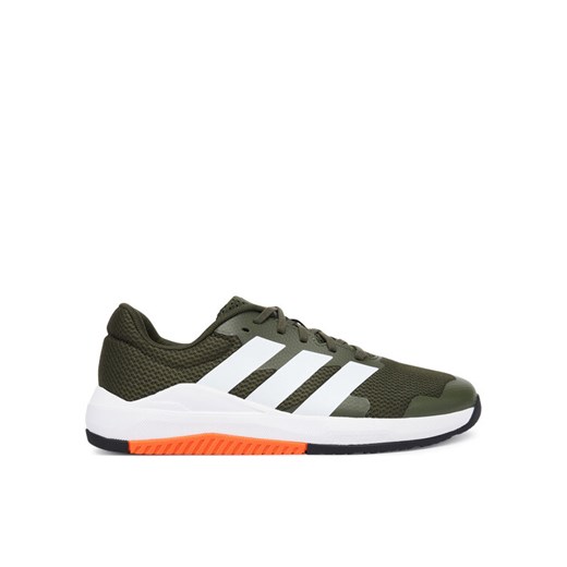 Buty na siłownię adidas Dropset Base JR9305 Khaki ze sklepu eobuwie.pl w kategorii Buty sportowe męskie - zdjęcie 185669369