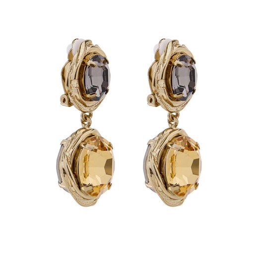 Weekend Max Mara Klipsy Fasto 2525756055650 Złoty ze sklepu MODIVO w kategorii Kolczyki - zdjęcie 185669997
