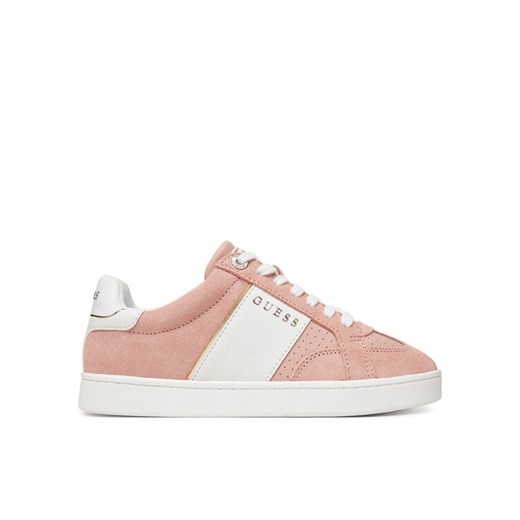 Guess Sneakersy FLJRO6 SUE12 Różowy ze sklepu MODIVO w kategorii Buty sportowe damskie - zdjęcie 185670047