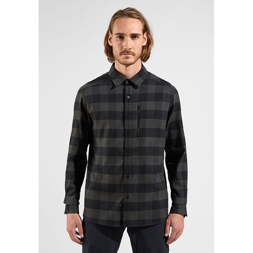 Odlo Koszula funkcyjna &quot;Ascent&quot; w kolorze szaro-czarnym ze sklepu Limango Polska w kategorii T-shirty męskie - zdjęcie 185671599