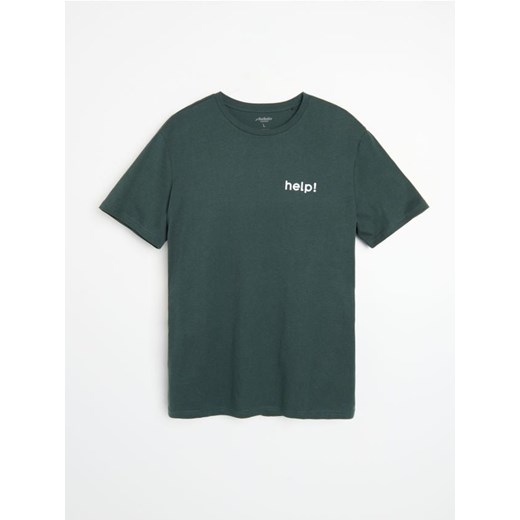 Sinsay - Koszulka - zielony ze sklepu Sinsay w kategorii T-shirty męskie - zdjęcie 185672605