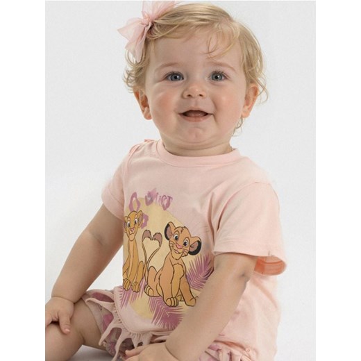 Sinsay - Komplet dzianinowy The Lion King - różowy Sinsay 92 (1 okazyjna cena Sinsay