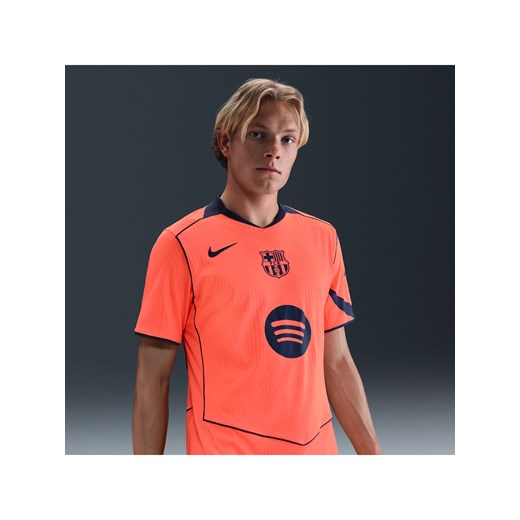 Męska autentyczna koszulka piłkarska Nike Dri-FIT Total 90 ADV FC Barcelona Match 2025/26 (wersja trzecia) - Pomarańczowy ze sklepu Nike poland w kategorii T-shirty męskie - zdjęcie 185672657