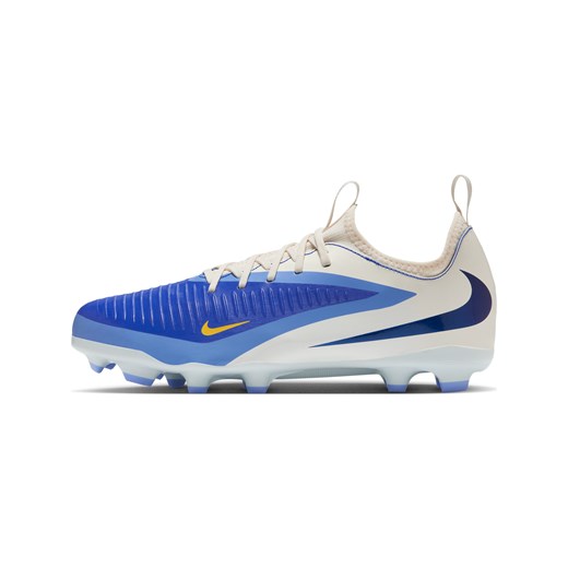 Korki piłkarskie na różne nawierzchnie dla dużych dzieci Nike Jr. Phantom 6 Low Academy LV8 - Niebieski ze sklepu Nike poland w kategorii Buty sportowe dziecięce - zdjęcie 185672685