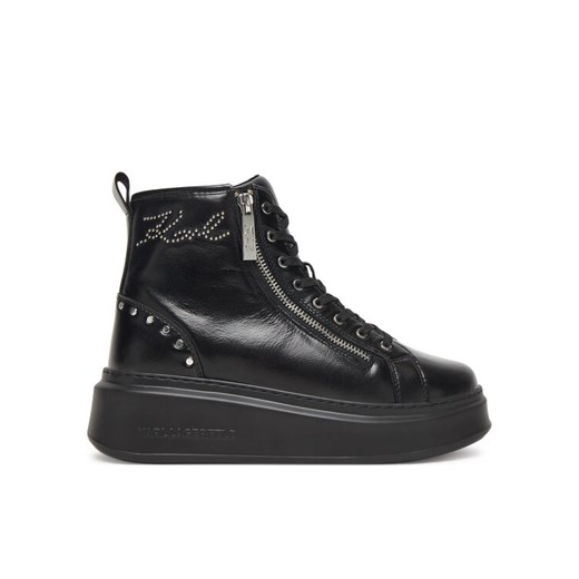 KARL LAGERFELD Sneakersy KL63534 Czarny ze sklepu MODIVO w kategorii Buty sportowe damskie - zdjęcie 185672859