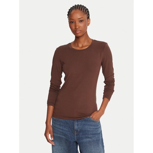 Weekend Max Mara Bluzka Multie 2525946012 Brązowy Slim Fit ze sklepu MODIVO w kategorii Bluzki damskie - zdjęcie 185672905