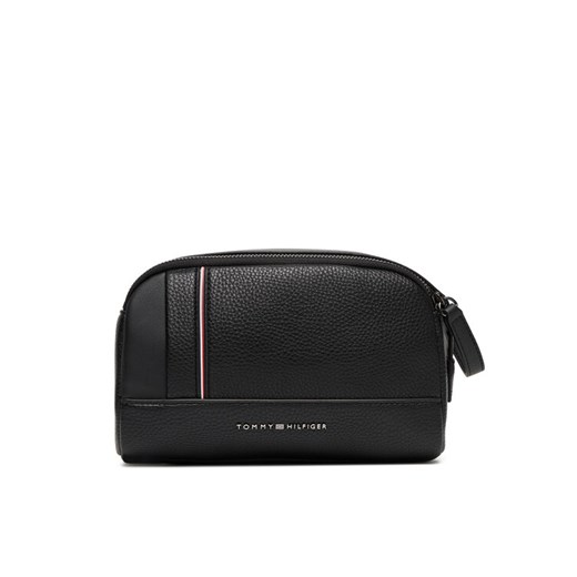 Tommy Hilfiger Kosmetyczka Th Central Washbag AM0AM13748 Czarny ze sklepu MODIVO w kategorii Kosmetyczki - zdjęcie 185672938