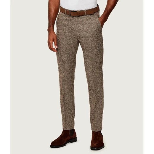 TIGER OF SWEDEN Wełniane spodnie Tenuta | Slim Fit ze sklepu Gomez Fashion Store w kategorii Spodnie męskie - zdjęcie 185674875