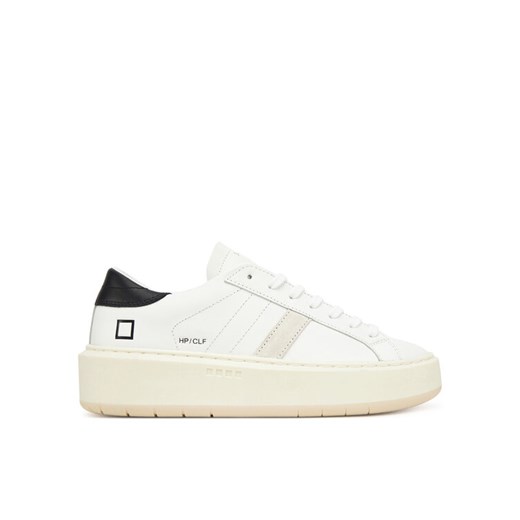 Sneakersy D.A.T.E. Hill Low Platform Calf W431-HP-CA Biały ze sklepu eobuwie.pl w kategorii Buty sportowe damskie - zdjęcie 185675039