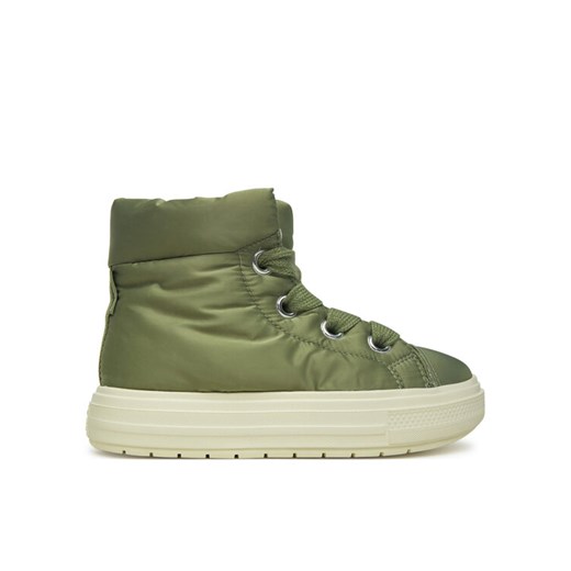 Trzewiki Converse Chuck Taylor All Star Elements Boot High Top A14275C Zielony ze sklepu eobuwie.pl w kategorii Botki - zdjęcie 185675138