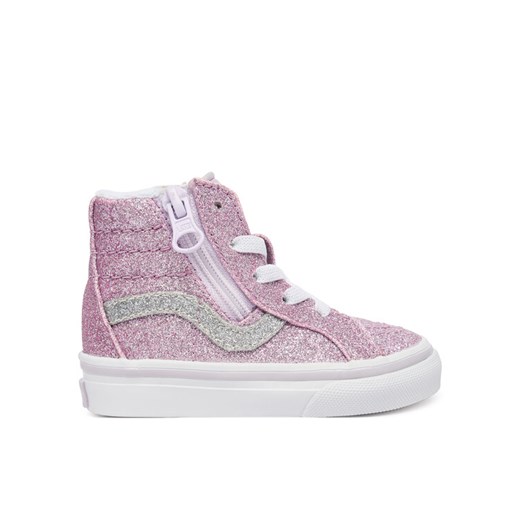Sneakersy Vans SK8-Hi Reissue Side Zip VN0007Q3EMY1 Różowy ze sklepu eobuwie.pl w kategorii Buty sportowe dziecięce - zdjęcie 185675208