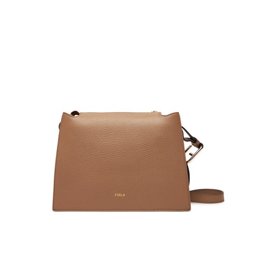 Torebka Furla Nuvola S Crossbod WB01275 HSF000 CN 4489S 1007 Brązowy ze sklepu eobuwie.pl w kategorii Listonoszki - zdjęcie 185675235