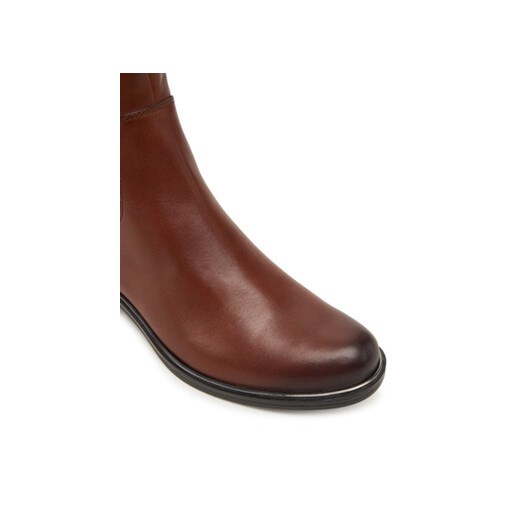 Oficerki Caprice 9-25525-45 Brązowy Caprice 38_5 eobuwie.pl