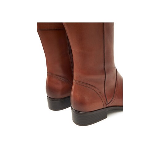 Oficerki Caprice 9-25511-41 Brązowy Caprice 39 eobuwie.pl