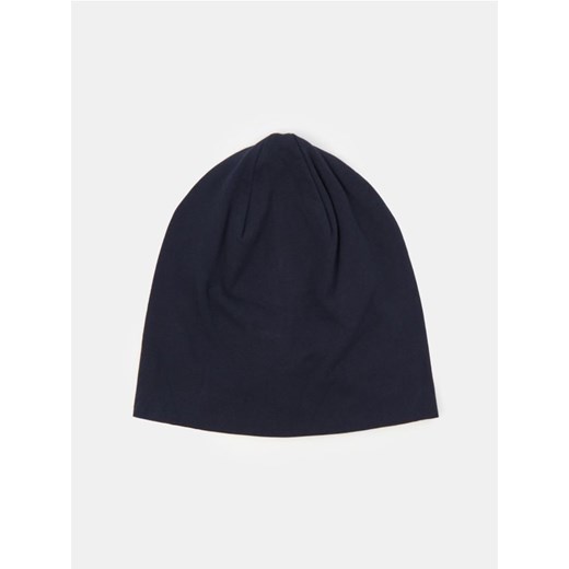 Sinsay - Bawełniana czapka basic - granatowy Sinsay One Size Sinsay