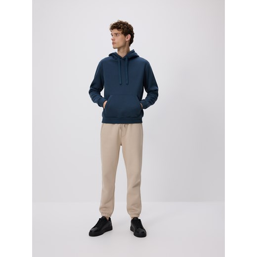 Reserved - Bluza regular z kapturem - granatowy Reserved XXL Reserved