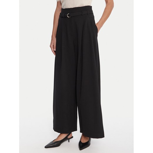 Marella Spodnie palazzo Bondeno 2523136011 Czarny Relaxed Fit ze sklepu MODIVO w kategorii Spodnie damskie - zdjęcie 185679027