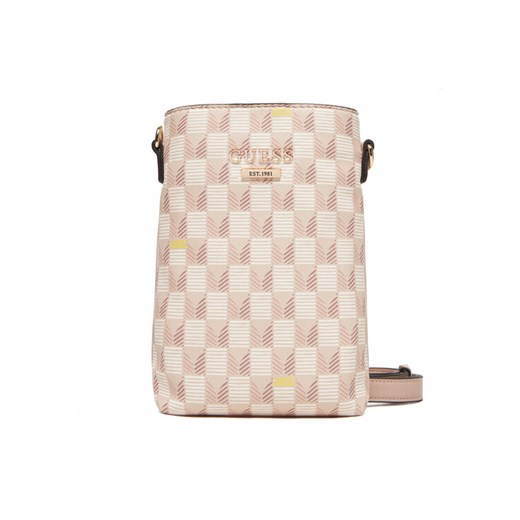 Guess Torebka na telefon TWLW9676015 Beżowy ze sklepu MODIVO w kategorii Etui - zdjęcie 185679056