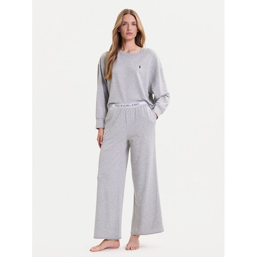 Polo Ralph Lauren Bluzka 4P8026 Szary Regular Fit ze sklepu MODIVO w kategorii Bluzki damskie - zdjęcie 185679066