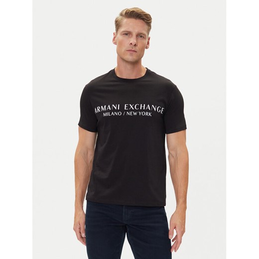 Armani Exchange T-Shirt 8NZT72 Z8H4Z 1200 Czarny Slim Fit Armani Exchange M MODIVO