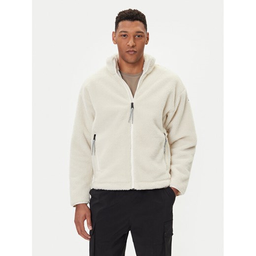 Napapijri Polar NP0A88TC Beżowy Regular Fit ze sklepu MODIVO w kategorii Bluzy męskie - zdjęcie 185679128