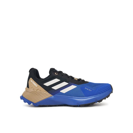 adidas Buty do biegania Terrex Soulstride RAIN.RDY Trail JR7068 Niebieski ze sklepu MODIVO w kategorii Buty sportowe męskie - zdjęcie 185679137