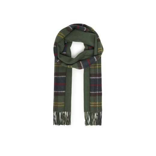Barbour Szalik Galston Tartan USC0362TN11 Zielony ze sklepu MODIVO w kategorii Szaliki męskie - zdjęcie 185679156