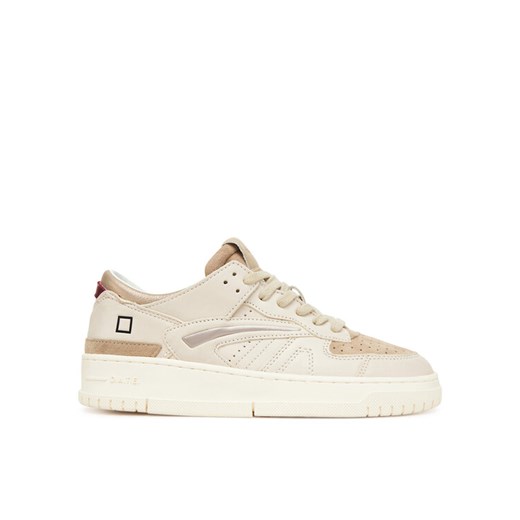D.A.T.E. Sneakersy Torneo Shiny W431-TO-SH Écru ze sklepu MODIVO w kategorii Buty sportowe damskie - zdjęcie 185679175