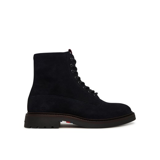 Tommy Hilfiger Kozaki Comfort Lwt FM0FM05594 Granatowy ze sklepu MODIVO w kategorii Buty zimowe męskie - zdjęcie 185679197