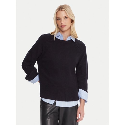 Marella Sweter Alaska 2525366102 Granatowy Regular Fit ze sklepu MODIVO w kategorii Swetry damskie - zdjęcie 185679235