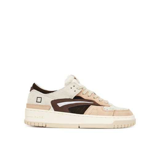 D.A.T.E. Sneakersy Torneo Pop W431-TO-PO Szary ze sklepu MODIVO w kategorii Buty sportowe damskie - zdjęcie 185679238