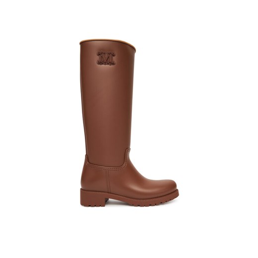 Max Mara Kalosze 2524796192600 Brązowy ze sklepu MODIVO w kategorii Kalosze damskie - zdjęcie 185679249