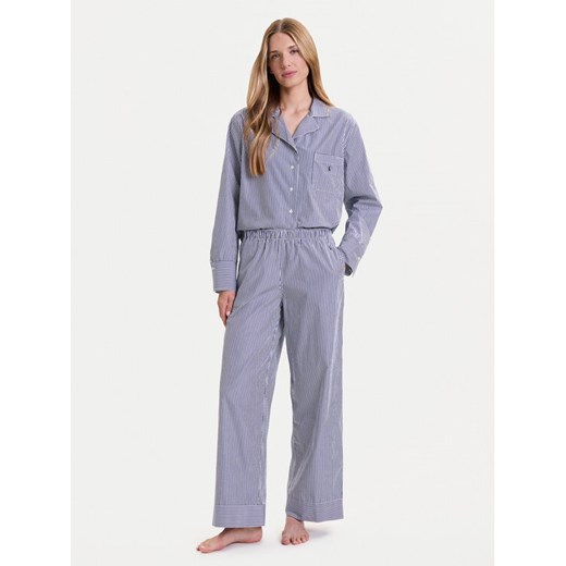 Polo Ralph Lauren Piżama 4P8004 Niebieski Relaxed Fit ze sklepu MODIVO w kategorii Piżamy damskie - zdjęcie 185679289
