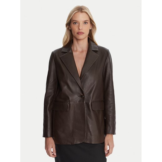 Marella Marynarka Icone 2523446044 Brązowy Regular Fit ze sklepu MODIVO w kategorii Marynarki damskie - zdjęcie 185679296