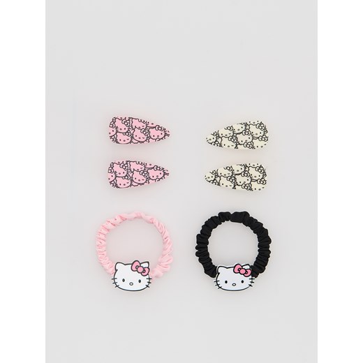 Reserved - Zestaw ozdób do włosów 6 pack Hello Kitty - wielobarwny ze sklepu Reserved w kategorii Ozdoby do włosów dziewczęce - zdjęcie 185683515