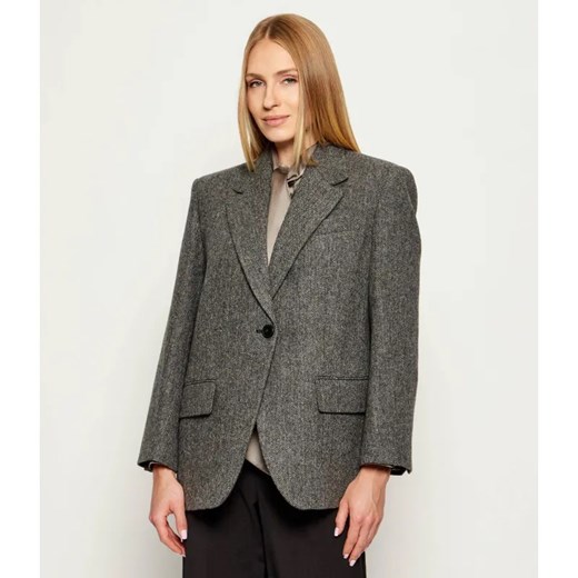 Weekend MaxMara Wełniana marynarka TRONTO | Oversize fit ze sklepu Gomez Fashion Store w kategorii Marynarki damskie - zdjęcie 185683906