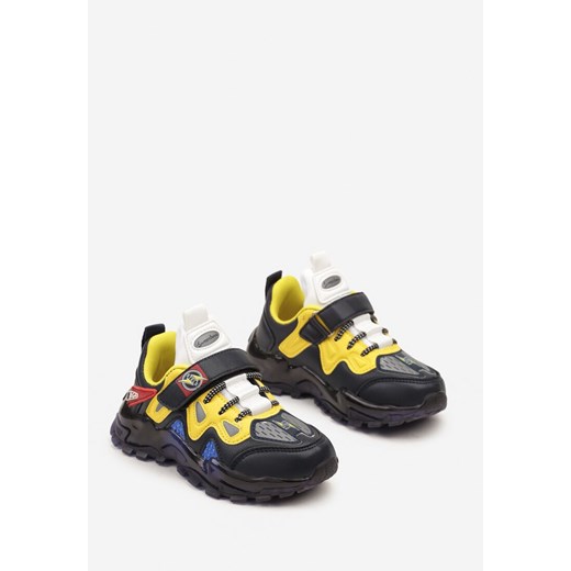Niebiesko-Żółte Buty Sportowe LED  Sketyai 27 born2be.pl