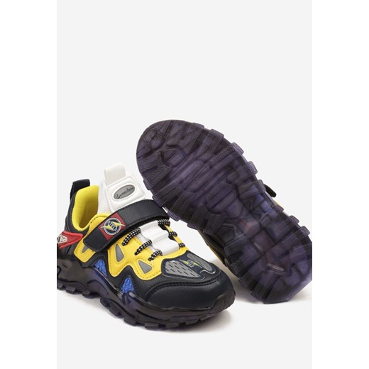 Niebiesko-Żółte Buty Sportowe LED  Sketyai 28 born2be.pl