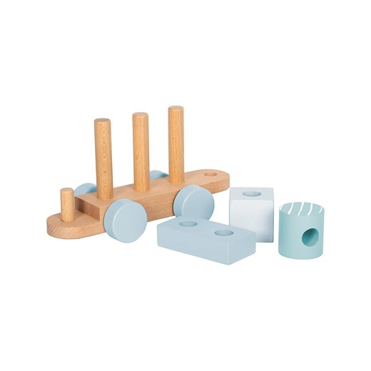 small foot Pociąg w kolorze błękitnym - 12 m+ Small Foot onesize promocyjna cena Limango Polska