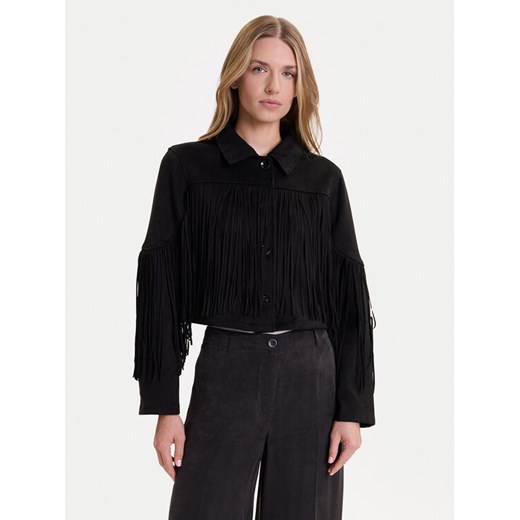 ONLY Kurtka z imitacji skóry Diane 15354896 Czarny Regular Fit ze sklepu MODIVO w kategorii Kurtki damskie - zdjęcie 185691295