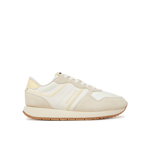 Tommy Jeans Sneakersy Tjw Eva Runner Light EN0EN02741 Beżowy ze sklepu MODIVO w kategorii Buty sportowe damskie - zdjęcie 185691319
