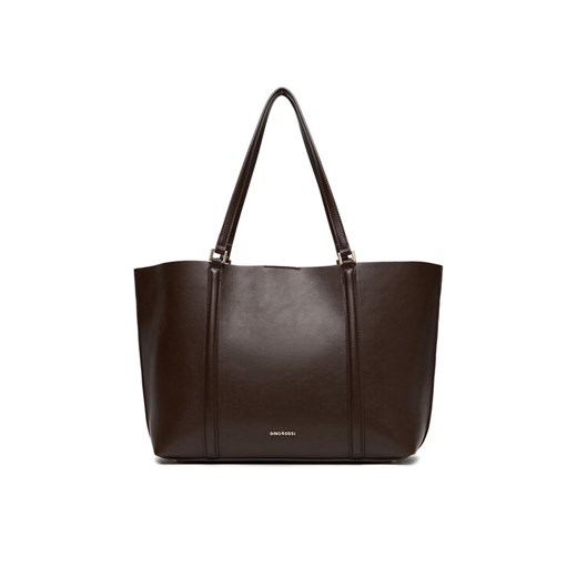 Gino Rossi Torebka CEO-YANAY Brązowy ze sklepu MODIVO w kategorii Torby Shopper bag - zdjęcie 185691369