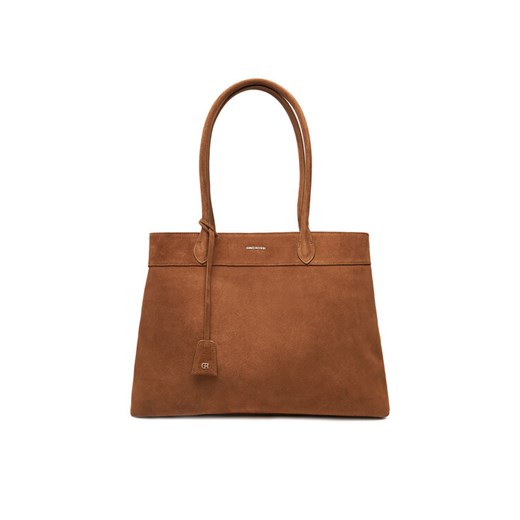 Gino Rossi Torebka EO-LOLA-LA513-114-1 Brązowy ze sklepu MODIVO w kategorii Torby Shopper bag - zdjęcie 185691379